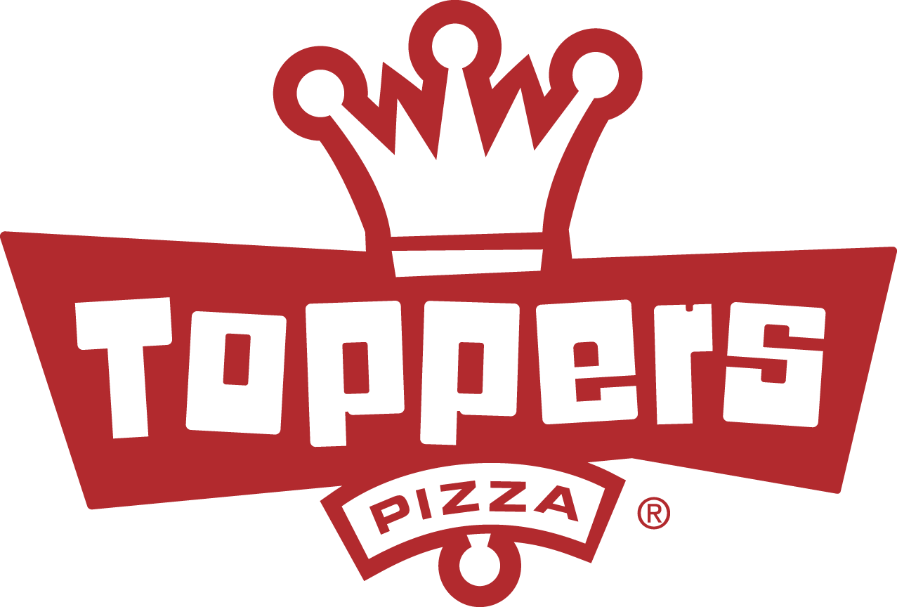 Toppers logo with red crown