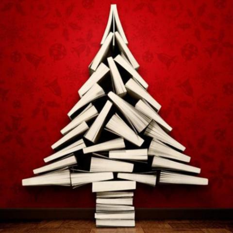 Holiday Book Tree