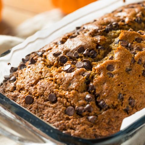 Chocolate chip banana bread