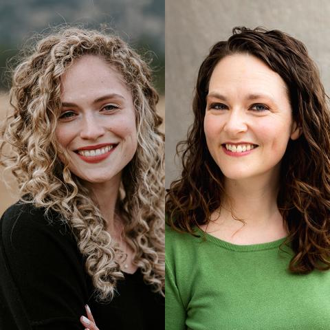 Ellen O’Clover (left) and Nicole Kronzer (right)