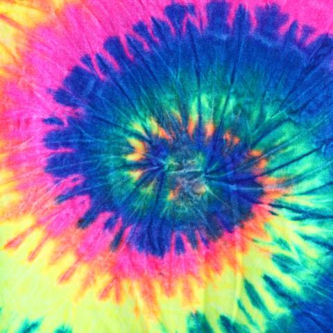 Tie dye fabric