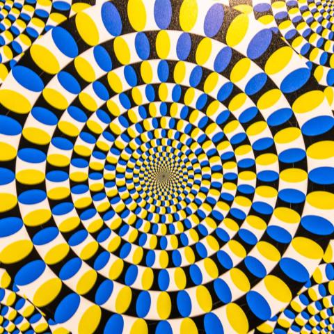 Optical illusion image