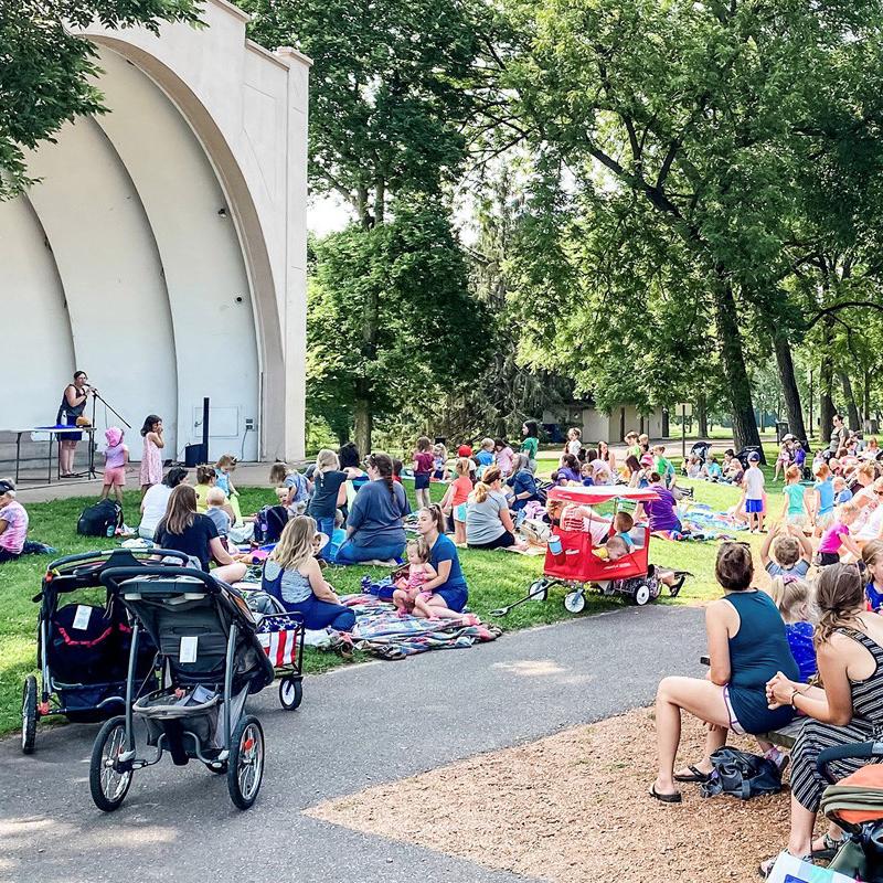 Storytime in Owen Park