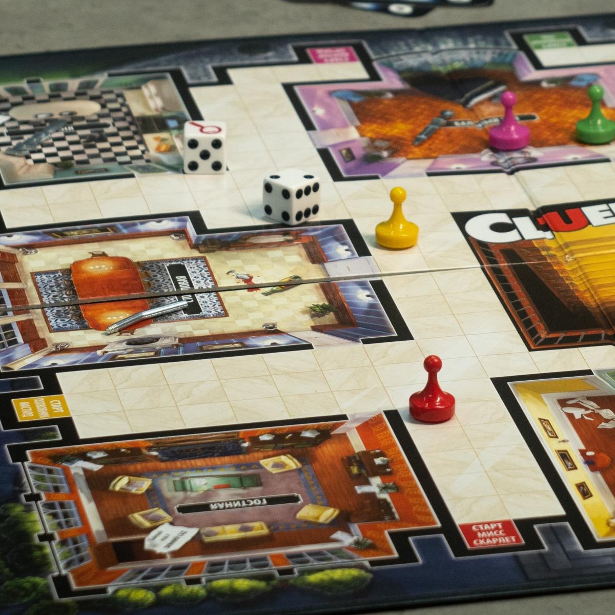 Clue game board